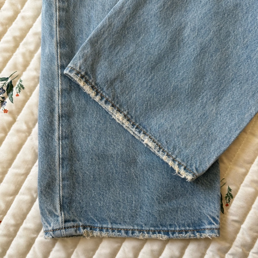 Levis 501 90s Ankle Jeans, Light Wash – Size 29 / 8 - Picture 5 of 8